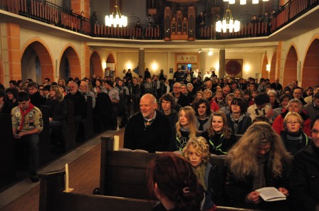 Friedenslichtgottesdienst in der Pauluskirche